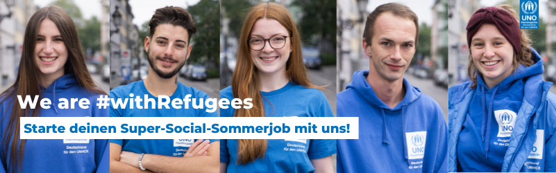  Promoter / Dialoger (m/w/d) für Reisekampagne der UNO-Flüchtlingshilfe – Leipzig Abiturient*innen aufgepasst! Super Social Sommerjob 