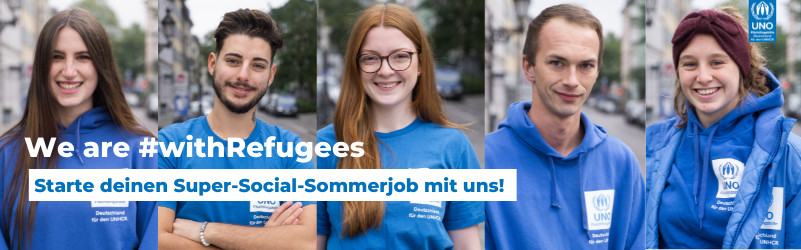  Promoter / Dialoger (m/w/d) für Reisekampagne der UNO-Flüchtlingshilfe – Backnang Abiturient*innen aufgepasst! Super Social Sommerjob 