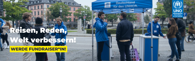  Promoter / Dialoger (m/w/d) für Reisekampagne der UNO-Flüchtlingshilfe – Königs Wusterhausen . Student*innen aufgepasst! 