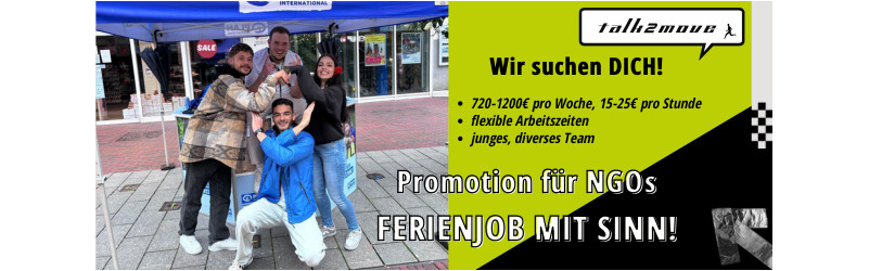 Fundraiser gesucht (a) 5000€/5 Wochen