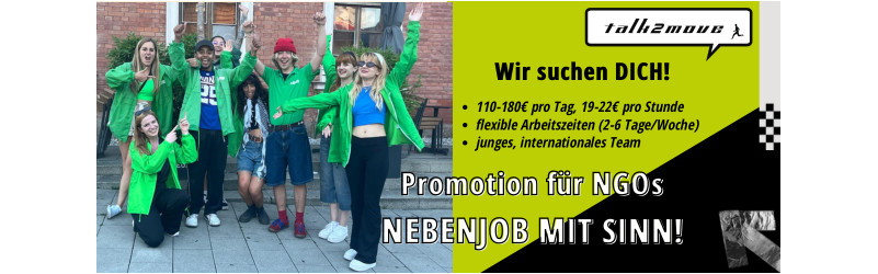 Neues Jahr - neuer Job: 145€/Tag verdienen mit Social-Promo in Frankfurt!